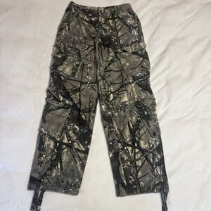 Maniere De Voir Camouflage Real Tree Multipocket Cargo Pants Size 8